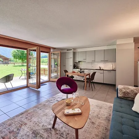 Trümmelbach, Comfortabl&cozy, Private Terrace With Views * Lauterbrunnen